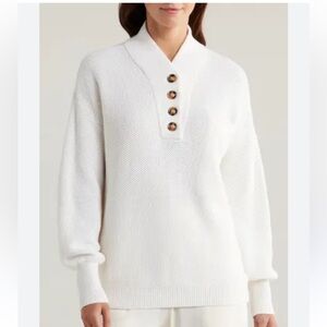 Lunya Cozy Organic Cotton Pocket Henley